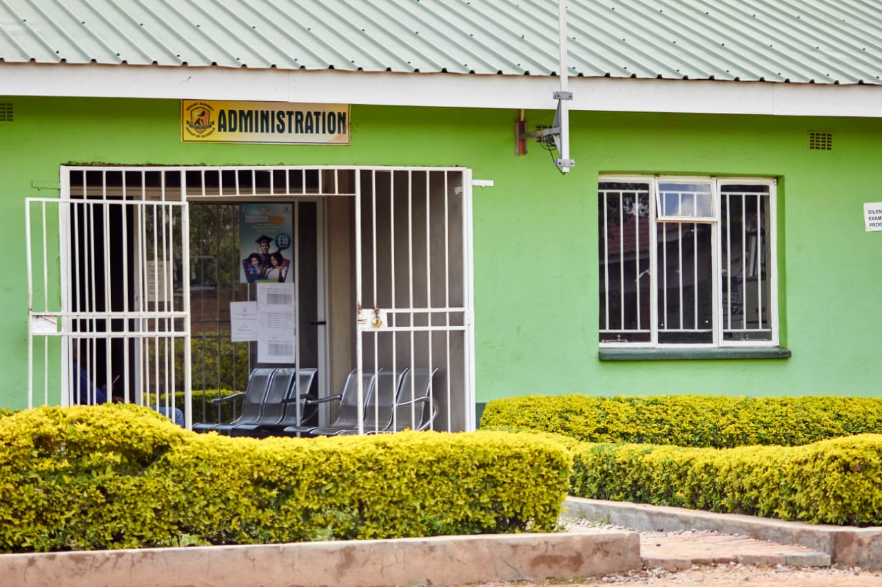 Entrance to the administration block
